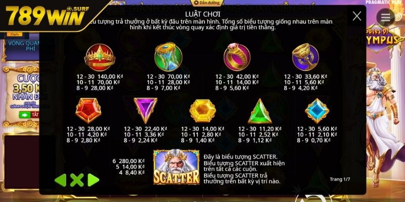 Tính năng đặc biệt làm nên sức hút cổng Olympus 789WIN