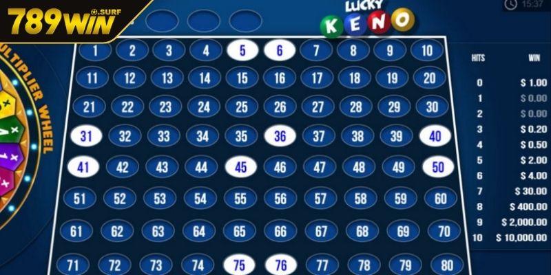 Khái quát thông tin về trò chơi keno hấp dẫn 