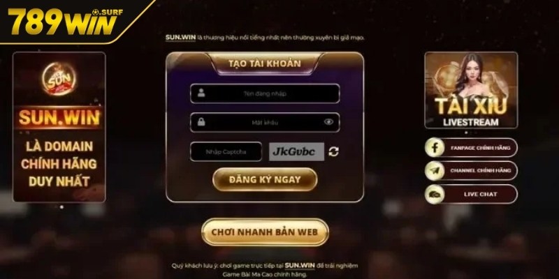 Cảnh báo Sunwin giả mạo qua cách phân bổ bố cục, màu sắc kém chất lượng